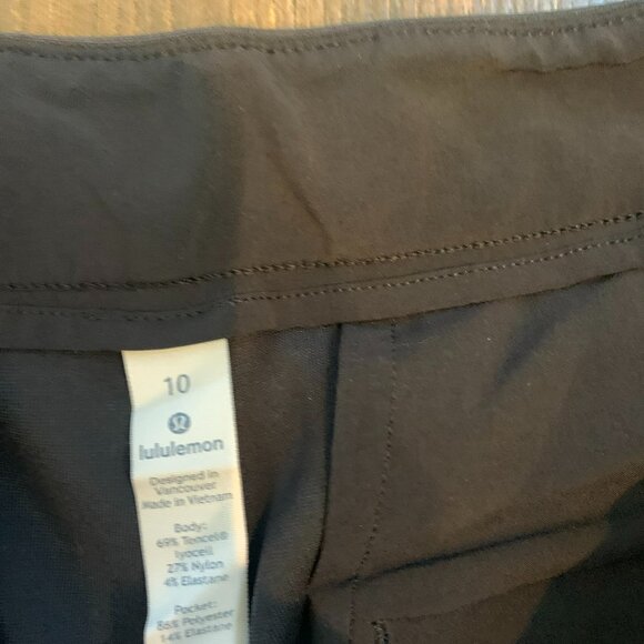 Lululemon Athletica Charcoal Women's Pants - Picture 5 of 9